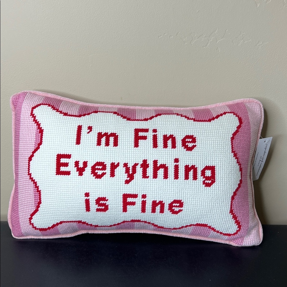 Cupcakes & Cashmere | “I’m Fine Everything Is Fine” Sassy Pillow Talk 💖